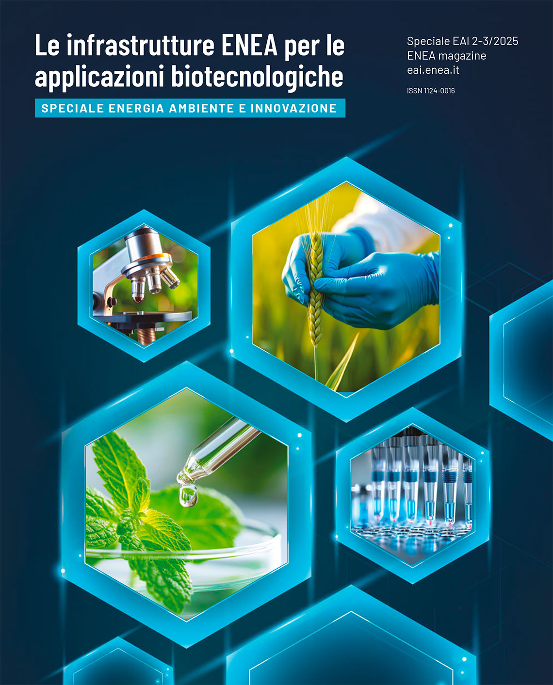 Copertina Instrastrutture ENEA per le applicazioni biotecnologiche